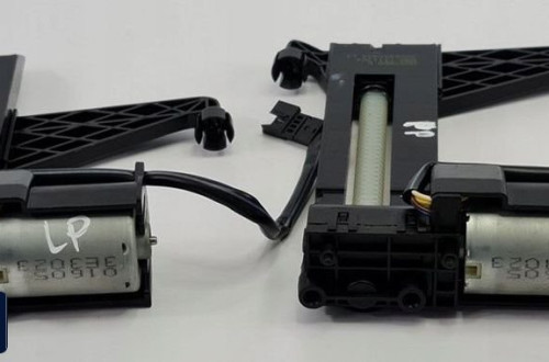 SILNICZEK REGULACJI ZAGŁÓWKA FOTELA PRZÓD BMW E65