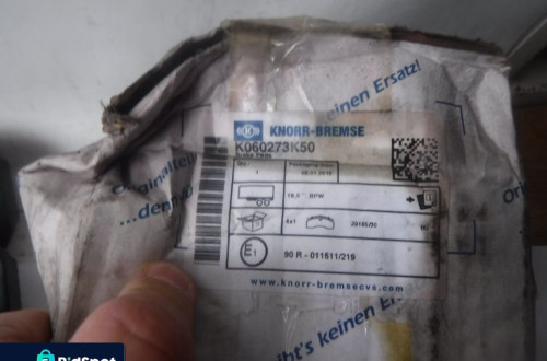 KLOCKI HAMULCOWE BPW KNORR-BREMSE K060273K50 oryg  sb7 sb3745t