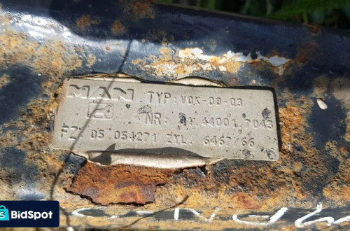 belka zawieszenia oś przednia man tga 81440017043