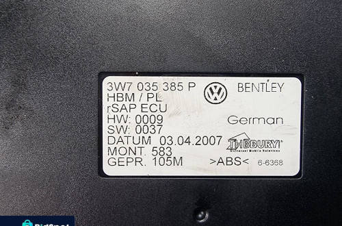 MODUŁ VOLKSWAGEN PHAETON 3W7035385P