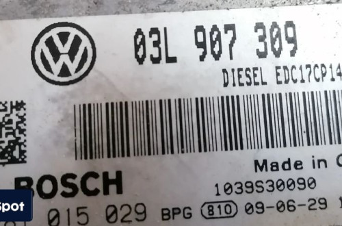 VW PASSAT B6 09r 2.0 TDI KOMPUTER SILNIKA 03L907309