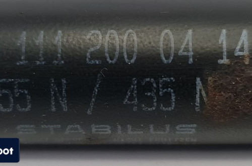NAPINACZ PASKA MERCEDES CLK W208 1112000414