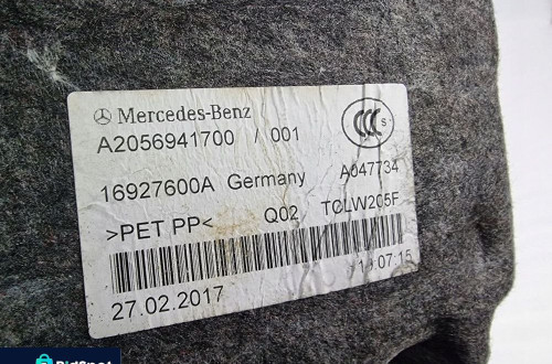 WYKŁADZINA BAGAŻNIKA MER W205 KOMBI A2056941700