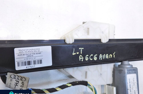 MECHANIZM SZYBY LEWY TYŁ A6 C6 AVANT