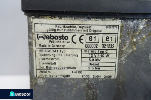 Range Rover III L322 WEBASTO ogrzewanie postojowe