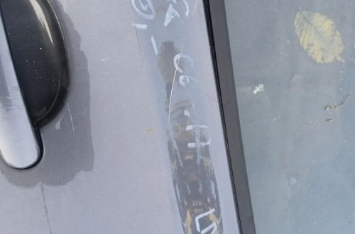 DRZWI PRAWE TYLNE VW POLO 6R 08-17 KOD KOLORU LD7R