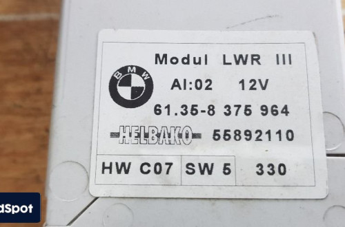 BMW X5 E53 MODUŁ STEROWNIK ŚWIATEŁ XENON 8375964
