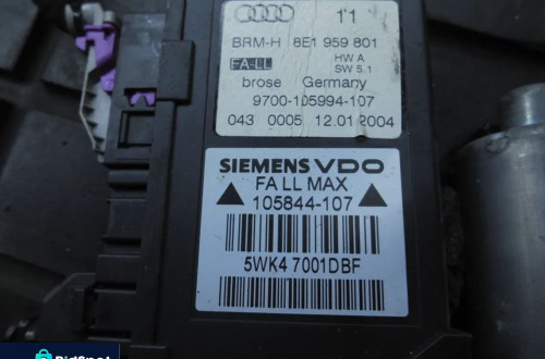 Silniczek Mechanizm Podnoszenia Szyby A4 B6 8E1959801