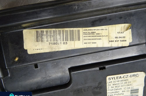 SKODA FABIA I 99-03 1.4 MPI SKRZYNKA BEZPIECZNIKÓW