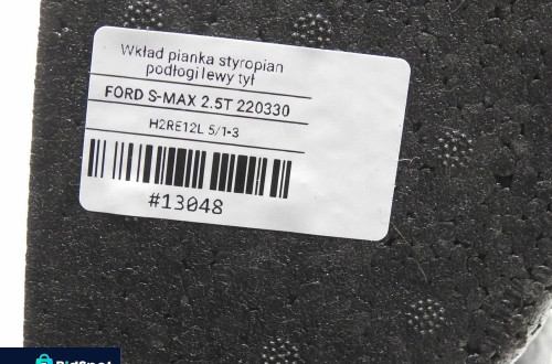 PIANKA WKŁAD PODŁOGI LEWY TYŁ FORD S-MAX MK1