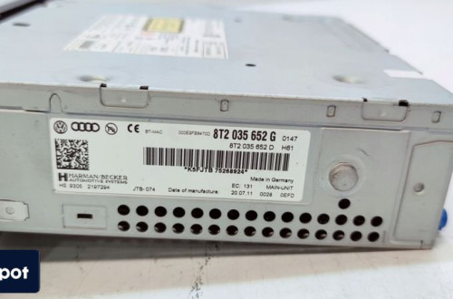 JEDNOSTKA MMI CZYTNIK KART SD AUDI A4 B8 A5 8T Q5 8R 8T2035652G