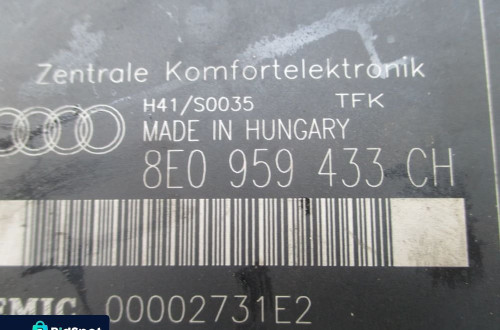 Moduł komfortu AUDI A4 B6 8E0959433CH