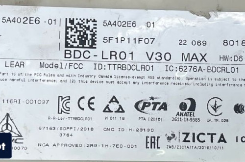 BMW STEROWNIK MODUŁ BDC 5A402E6