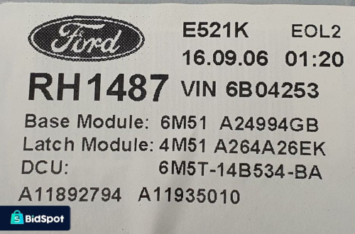 MECHANIZM SZYBY PRAWY TYŁ FORD FOCUS MK2