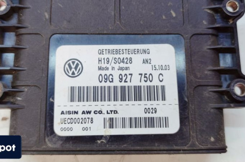 STEROWNIK SKRZYNI BIEGÓW DSG AUDI A3 8P VOLKSWAGEN SEAT SKODA 09G927750C