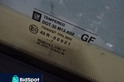 SZYBA KAROSERYJNA LEWY TYŁ OPEL ASTRA II KOMBI NR472