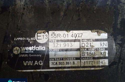 HAK HOLOWNICZY VW CRAFTER 7CA 7CA803881B