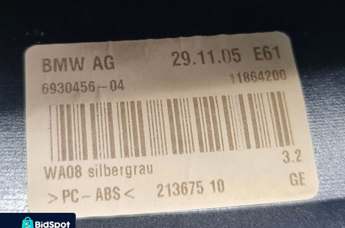 PŁETWA OSŁONA ANTENY SILBERGRAU BMW 5 E61 E60