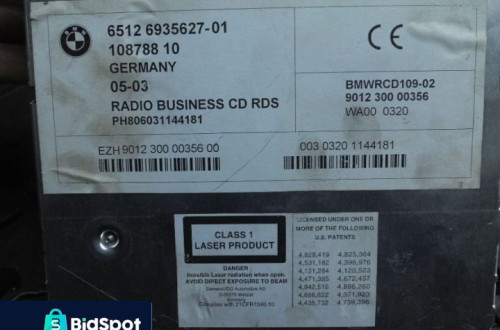 BMW E46 RADIO CD MP3 BUSINESS FABRYCZNE 6976887 WERSJA EUROPEJSKA