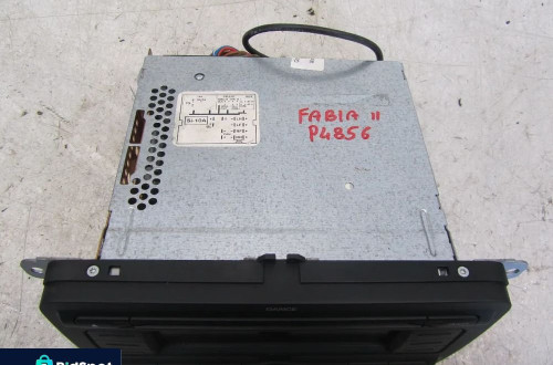 skoda fabia II radio