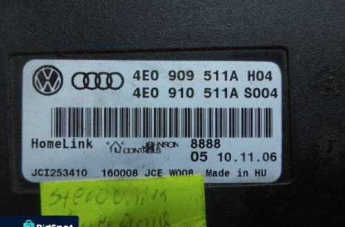 AUDI A8 D3 MODUŁ BRAMY 4E0909511A 4E0910511A