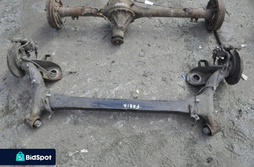 SKODA FABIA III ZAWIESZENIE BELKA TYŁ