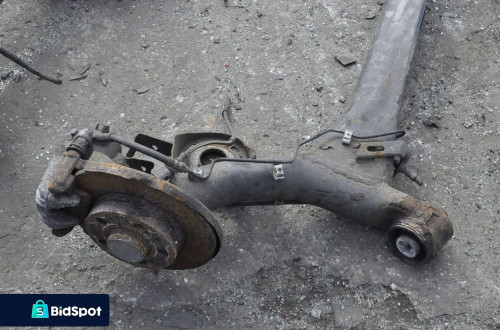 SKODA FABIA III ZAWIESZENIE BELKA TYŁ