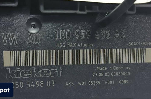 MODUŁ VOLKSWAGEN GOLF V 1K0959433AK KOMFORTU