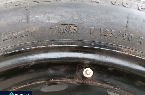 Mercedes W169 W245 KOŁO DOJAZDOWE dojazdówka 125/90 R16 5x112 1694000802