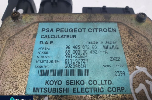 Citroen C3 1.4 HDI STEROWNIK SILNIKA 9648507280