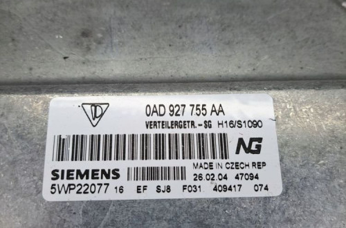 STEROWNIK SKRZYNI PORSCHE CAYENNE I 0AD927755AA