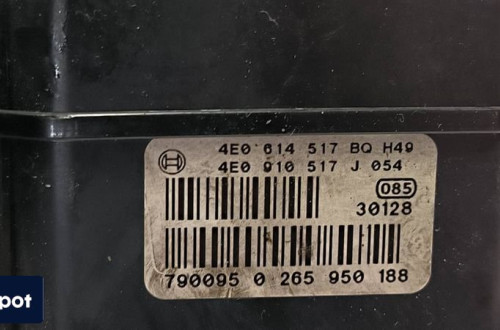 POMPA ABS HAMULCOWA AUDI A8 D3 W12 4E0614517BQ