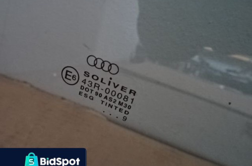 SZYBA DRZWI LEWY TYŁ AUDI A6 C5 KOMBI NR1364