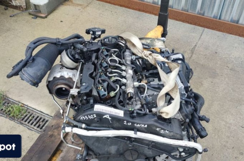 SILNIK KOMPLETNY A4 A5 A6 Q5 2.0 TDI CNH CNHA ORYGINAŁ *2