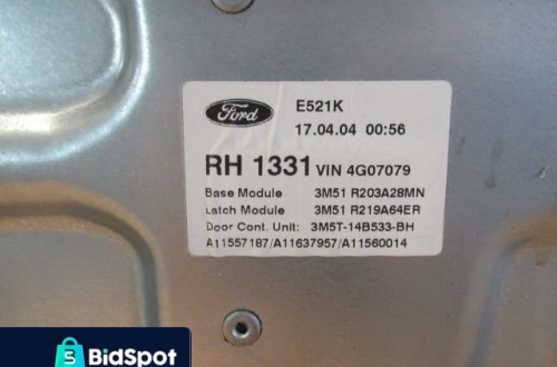 ELE MECHANIZM SZYBY PRAWY PRZÓD FORD C-MAX