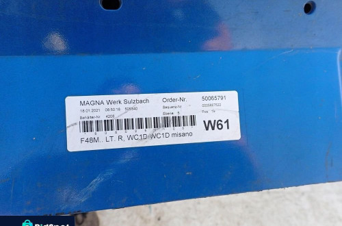 BMW X1 F48 M-PAKIET 15-22 PRÓG PRAWY LISTWA PROGOWA PRAWA