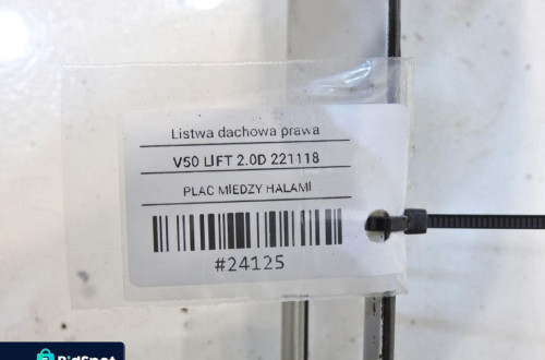LISTWA DACHOWA DACHU PRAWA 614-46 VOLVO V50 LIFT