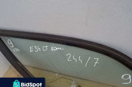 SZYBA KAROSERYJNA LEWY TYŁ BMW E34 KOMBI NR9