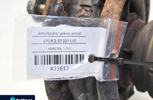 AMORTYZATOR SPRĘŻYNA PRAWY PRZÓD VOLVO V70 II 2.5T