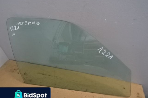 SZYBA DRZWI PRAWY PRZÓD VW GOLF III NR1221
