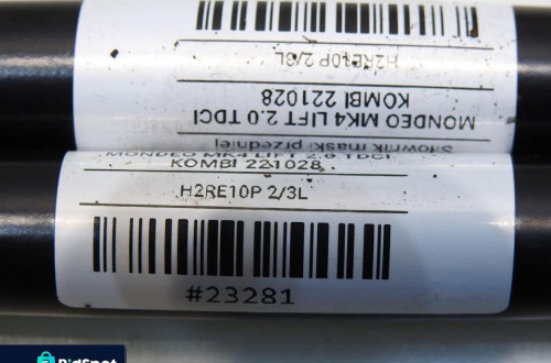 SIŁOWNIKI TELESKOPY MASKI FORD MONDEO MK4