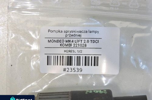 POMPKA SPRYSKIWACZY LAMP FORD MONDEO MK4