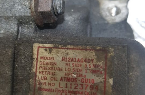 SPRĘŻARKA KLIMATYZACJI MAZDA 3