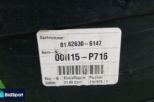 TAPICERKA DRZWI KABINY MAN TGS TGX 81626306147