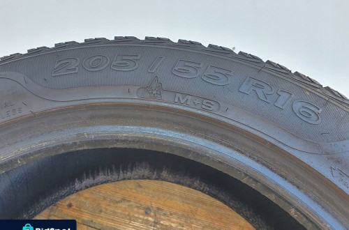 4x OPONY ZIMOWE KOMPLET Sava Eskimo ICE 205/55 16