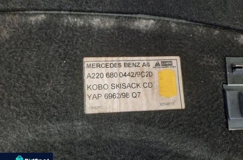 MERCEDES W220 S KLASA WYKŁADZINA DYWAN BAGAŻNIKA