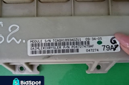 MODUŁ STEROWNIK KOMFORTU CHRYSLER VOYAGER IV 2.5D P04727479AF NR62