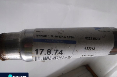 renault twingo 1,2 96r- tłumik nowy eberspacher