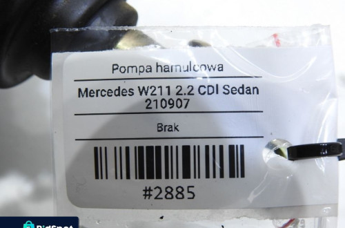 POMPKA HAMULCOWA MERCEDES W211 2.2 CDI A0004300312