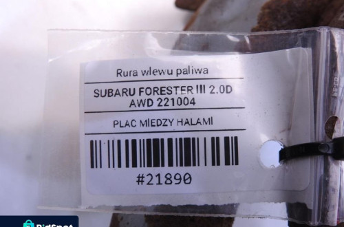 RURA WLEW PALIWA SUBARU FORESTER III 2.0 D